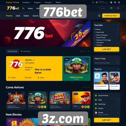 Interface do usuário do 776bet é intuitiva